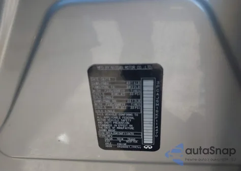 2019 Infiniti Qx50 Essential z USA, uszkodzony, nr VIN 3PCAJ5M15KF114470